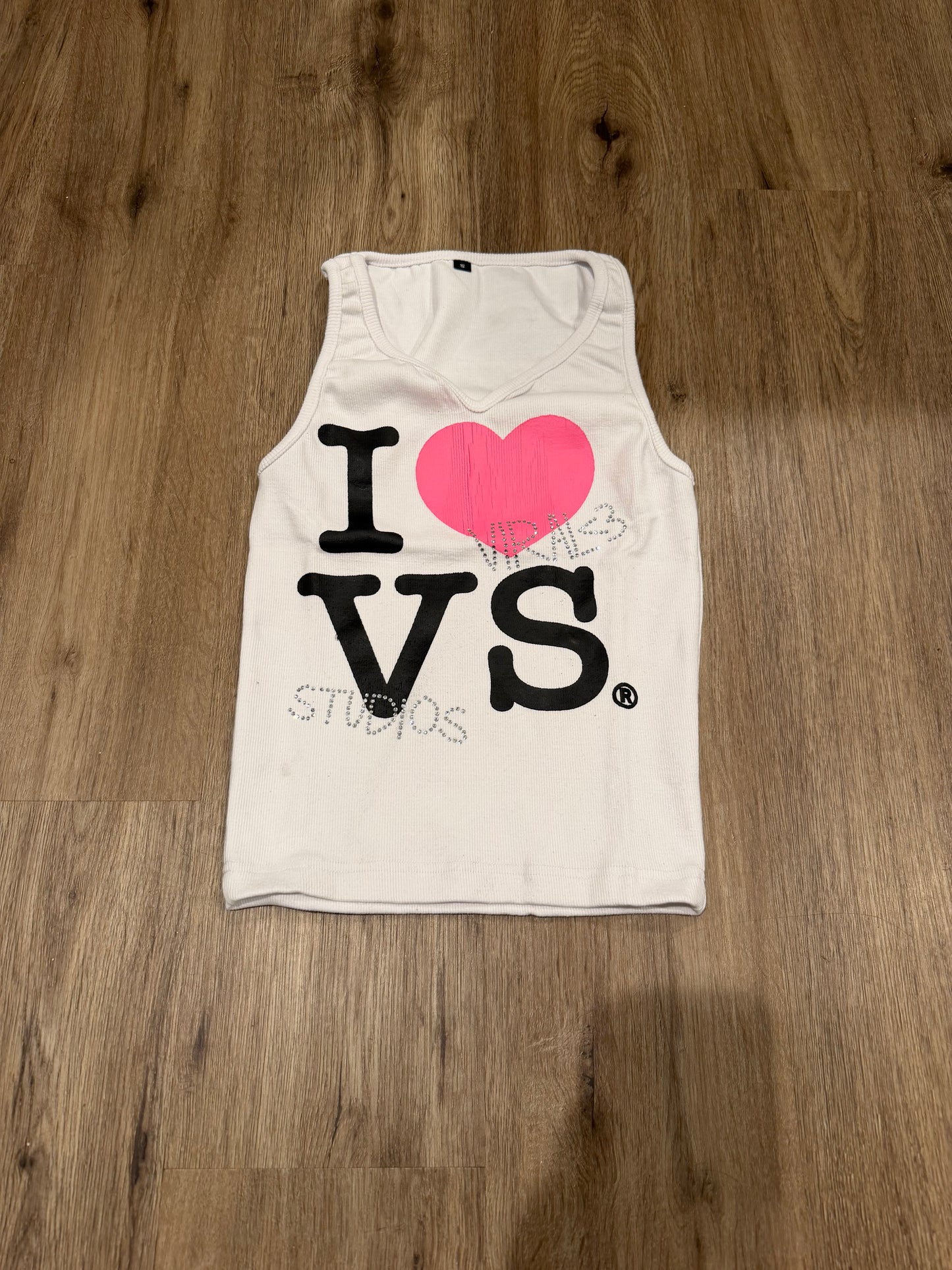 Women's Rhinestone Tank-Top