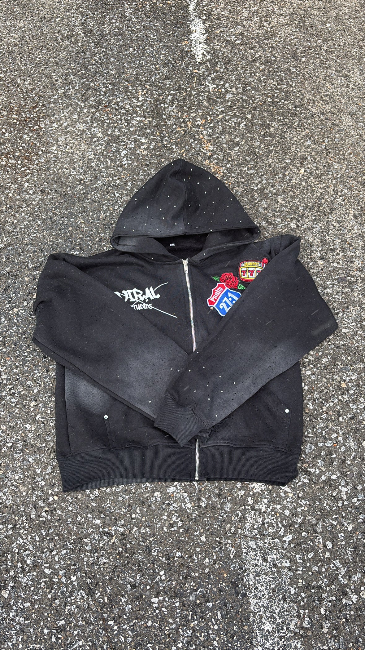 Rhinestone flare sweatsuits adults