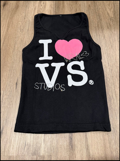 Women's Rhinestone Tank-Top